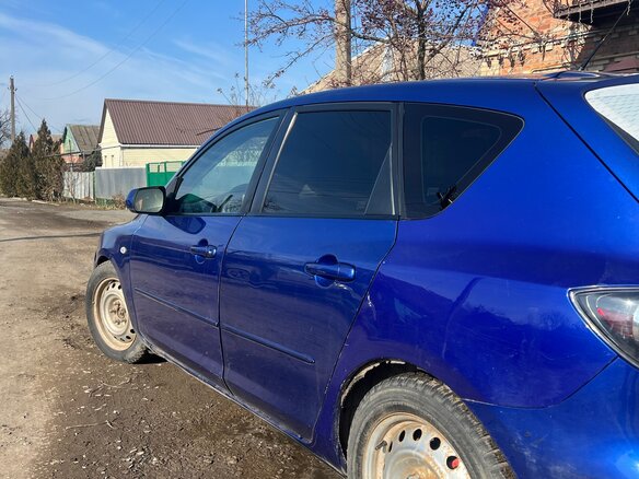 2007 Mazda 3 I (BK) Рестайлинг, синий, 580000 рублей - вид 7