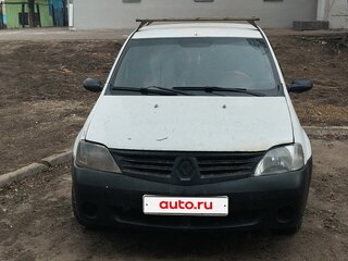 2008 Renault Logan I, белый, 165000 рублей, вид 3