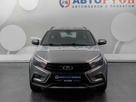 2019 Lada (ВАЗ) Vesta SW Cross I, голубой, 817000 рублей, вид 3