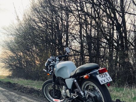 1997 Honda GB 400, серый, 350000 рублей, вид 5