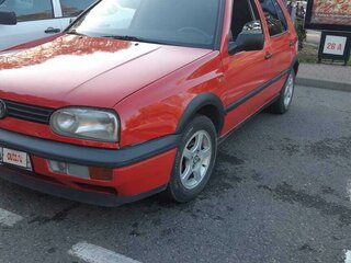 1996 Volkswagen Golf III, красный, 400000 рублей, вид 1