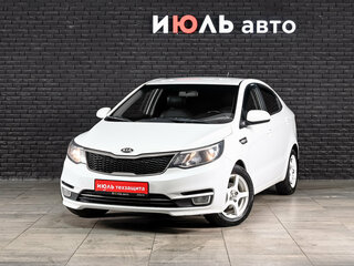 2016 Kia Rio III Рестайлинг, белый, 1170000 рублей, вид 1