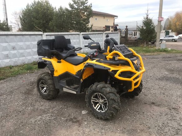 2016 Stels ATV-650 Guepard ST, жёлтый - вид 5