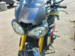 2017 Triumph Speed Triple, серый, 700000 рублей, вид 1