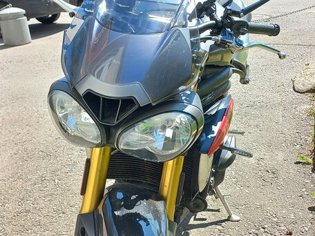 2017 Triumph Speed Triple, серый, 750000 рублей, вид 1