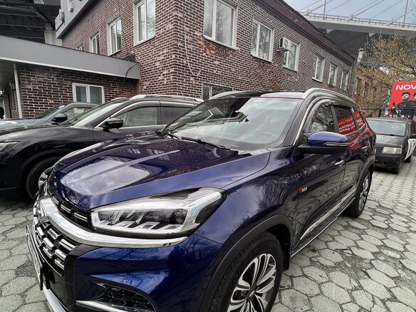 2019 Chery Tiggo 8 I, синий, 2150000 рублей