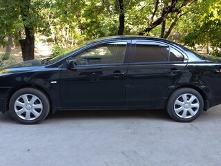 2007 Mitsubishi Lancer X, чёрный, 700000 рублей, вид 4