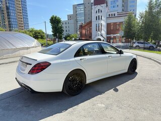2019 Mercedes-Benz S-Класс 560 Long VI (W222, C217) Рестайлинг, белый, 8050000 рублей, вид 5