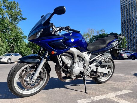 2004 Yamaha FZ6, синий, 480000 рублей, вид 2