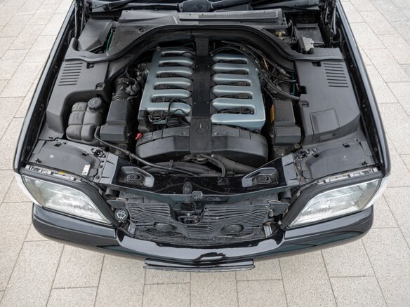 1998 Mercedes-Benz S-Класс 600 Long III (W140) Рестайлинг, чёрный - вид 13
