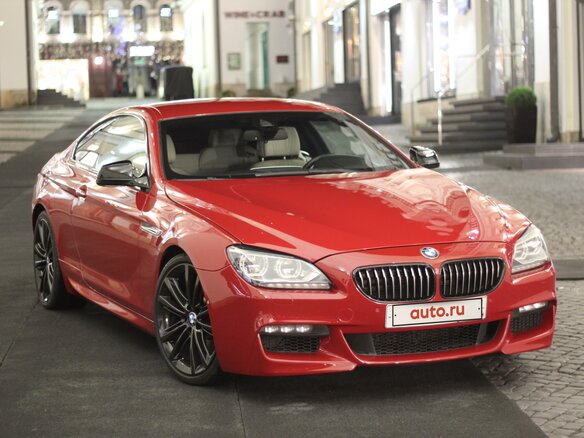 2013 BMW 6 серии 640i xDrive III (F06/F13/F12), красный - вид 12
