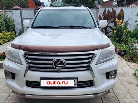 2012 Lexus LX 570 III Рестайлинг, белый, 3800000 рублей, вид 1