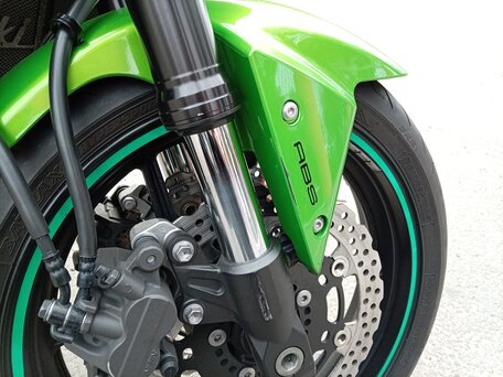 2012 Kawasaki Z 750, зелёный, 450000 рублей, вид 4