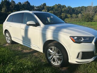 2020 Audi Q7 45 TFSI II (4M) Рестайлинг, белый, 4950000 рублей, вид 3