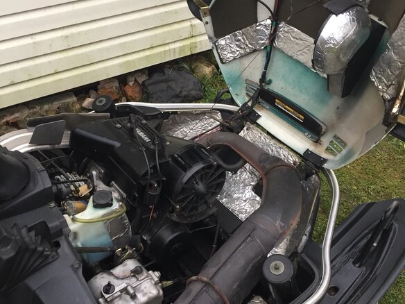 2000 Yamaha VK540, зелёный - вид 6