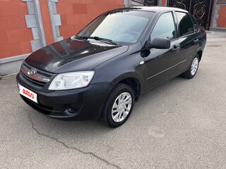 2013 Lada (ВАЗ) Granta I, синий, 298000 рублей, вид 1