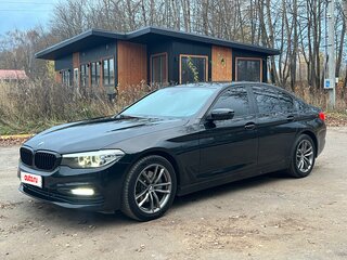 2018 BMW 5 серии 520d VII (G30/G31/G38), чёрный, 2600000 рублей, вид 1