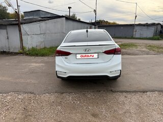 2018 Hyundai Solaris II, белый, 549000 рублей, вид 5