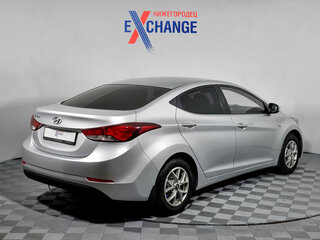 2015 Hyundai Elantra V (MD) Рестайлинг, серебристый, 932000 рублей, вид 5