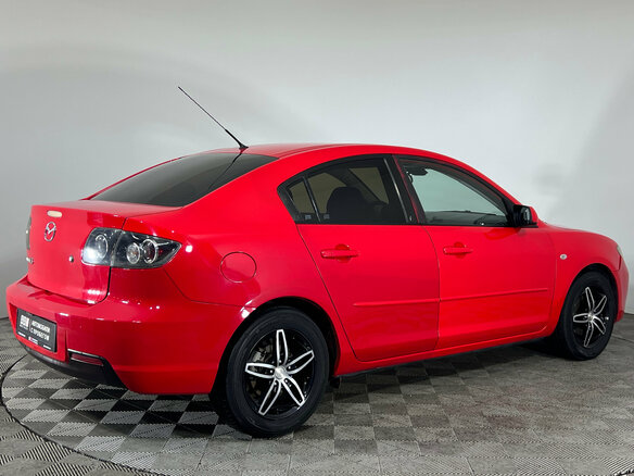 2007 Mazda 3 I (BK) Рестайлинг, красный, 597000 рублей - вид 6