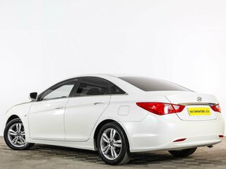 2010 Hyundai Sonata VI (YF), белый, 949000 рублей, вид 4