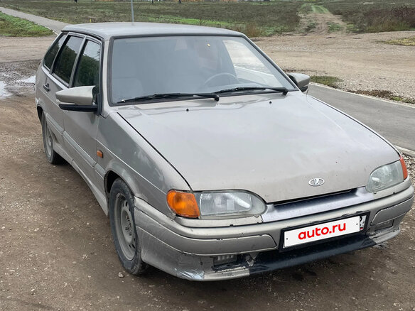2007 Lada (ВАЗ) 2114, серый, 145000 рублей - вид 4