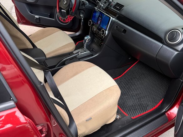 2008 Mazda 3 I (BK) Рестайлинг, красный - вид 14