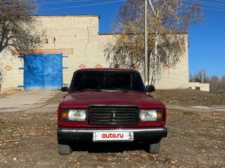 1998 Lada (ВАЗ) 2107, красный, 73000 рублей, вид 1