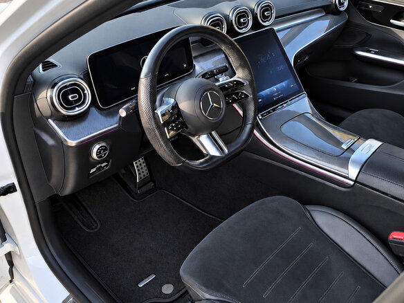 2022 Mercedes-Benz C-Класс 180 V (W206), белый, 3600000 рублей - вид 3