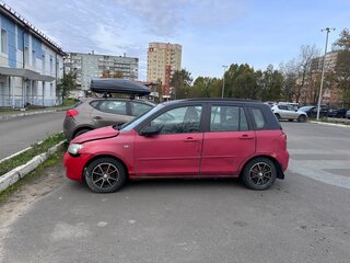 2003 Mazda 2 I (DY), красный, 155000 рублей, вид 2