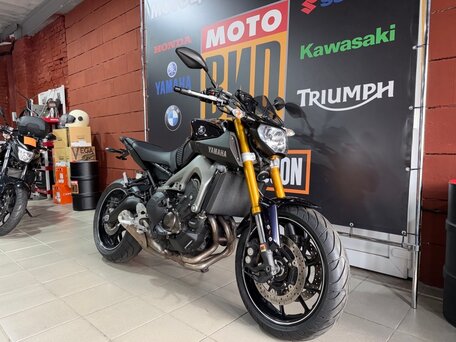2016 Yamaha MT-09 (FZ-09), фиолетовый, 760000 рублей, вид 1