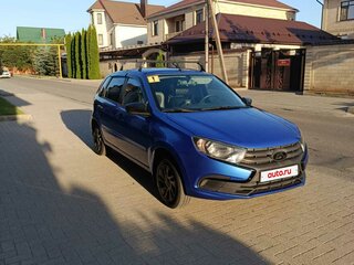 2018 Lada (ВАЗ) Granta I Рестайлинг, синий, 600000 рублей, вид 5