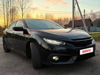 2018 Honda Civic X, чёрный, 1799999 рублей, вид 4