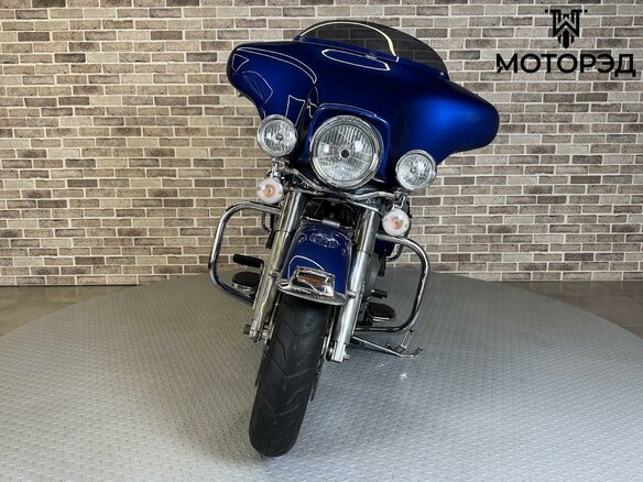 2008 Harley-Davidson Electra Glide, синий, 995000 рублей - вид 4