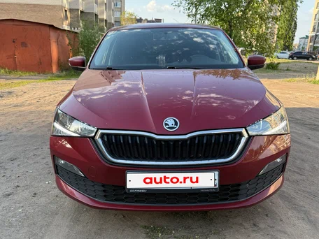 2020 Skoda Rapid II, красный, 1630000 рублей, вид 1
