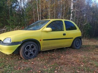 2000 Opel Corsa B, жёлтый, 180000 рублей, вид 4