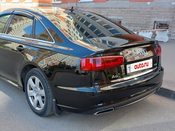 2016 Audi A6 IV (C7) Рестайлинг, чёрный, 2200000 рублей - вид 5