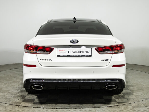 2019 Kia Optima IV Рестайлинг, белый, 2099700 рублей - вид 5