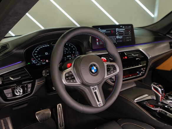2020 BMW M5 Competition VI (F90) Рестайлинг, синий, 8800000 рублей - вид 13