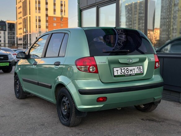 2005 Hyundai Getz I, зелёный, 349000 рублей - вид 6