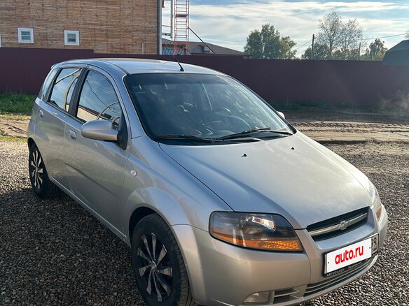 2007 Chevrolet Aveo I Рестайлинг, серебристый - вид 3