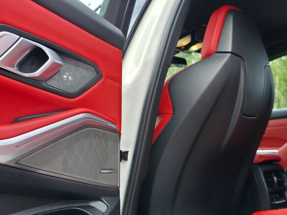 2022 BMW M3 Competition Package VI (G80), розовый, 7750000 рублей - вид 31