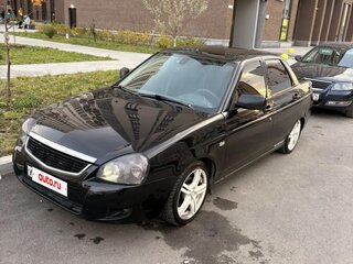 2012 Lada (ВАЗ) Priora I, чёрный, 398000 рублей, вид 1