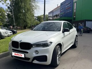 2018 BMW X6 40d II (F16), белый, 4200000 рублей, вид 1