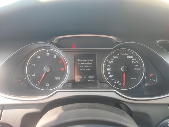 2013 Audi A4 IV (B8) Рестайлинг, чёрный, 1365000 рублей - вид 12