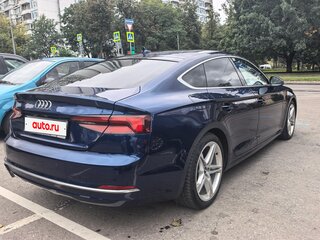 2019 Audi A5 II (F5), синий, 2700000 рублей, вид 4