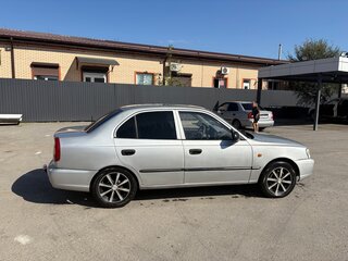 2007 Hyundai Accent ТагАЗ II, серебристый, 370000 рублей, вид 2