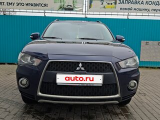 2012 Mitsubishi Outlander II Рестайлинг, синий, 1250000 рублей, вид 2