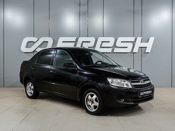 2014 Lada (ВАЗ) Granta I, чёрный, 469000 рублей
