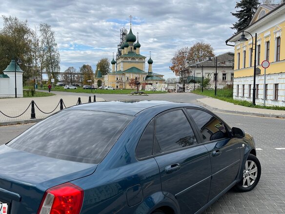 2008 Chevrolet Lacetti I, синий, 450000 рублей - вид 3
